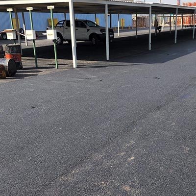 Large Industrail Parking Areas