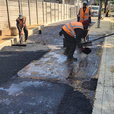 Tar Surfacing Industrial Yards